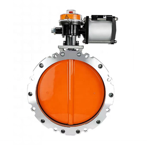 Vanne papillon avec revêtement en polyuréthane V2FS300SN et protection anti-abrasion CP101 pour le stockage et le <span class=keywords><strong>transport</strong></span> de granulés - Product Image 4