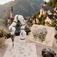 Robot de dessin IA pour souvenirs, destiné aux parcs d'attractions, musées et entreprises culturelles et créatives