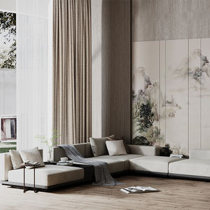 Nuevas llegadas Cortinas modernas elegantes azules para la sala de estar Dormitorio Hogar Cortinas Para Ventanas De Habitacion - Product Image 2