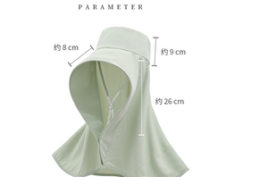 หมวกกันแดดฤดูร้อนพิเศษสำหรับผู้หญิง ปีกกว้าง พับได้ ผ้าสไตล์คาวบอย - Product Image 2