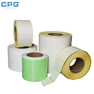 Thermal <b>Label</b> Sticker Retail Shelf Tag Supermarket Price Roll Direct Thermal <b>Label</b> Paper Self Adhesive Fresh Food Packaging - Product Image 1