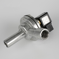 Vanne à impulsion à électroaimant à diaphragme en caoutchouc de remplacement AMF-20A, filetage G3/4\", diamètre de sortie de la canule 27 mm