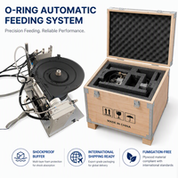 Alimentateur vibrant à joint torique personnalisé OEM/ODM, système d'alimentation automatique haute vitesse avec moteur et PLC pour pièces d'étanchéité en caoutchouc et joints