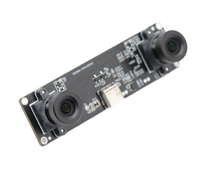 Module de caméra double HD 8MP IMX219 Module de caméra IR avec LED IR pour la reconnaissance faciale de vision industrielle