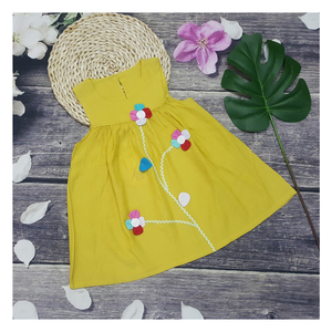 Vestidos Elegantes de moda de alta calidad, ropa bonita para bebé, vestido de niña con flor - Product Image 2