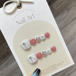 Ongles artificiels faits main à couverture complète, à presser, pour les orteils, <span class=keywords><strong>en</strong></span> <span class=keywords><strong>gel</strong></span> souple nude - Product Image 6