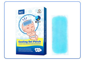 8 Uds MQ Extracto de hierbas continuo transpirable agradable a la piel suave comodidad productos para el cuidado de la salud parche de gel refrigerante - Product Image 5