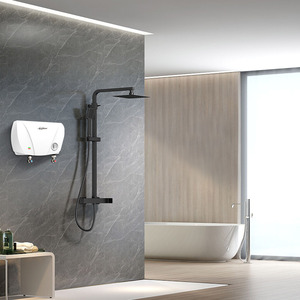 220V Home Instant <b>Electric</b> Water Heater Efficient Heating 5.5KW Three Position Rotary Control <b>Waterproof</b> Design - Product Image 1