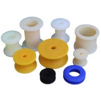 Barres en plastique HDPE vierges anti-UV haute rigidité 6-300mm, découpe sur mesure pour la construction extérieure, vente en gros en usine