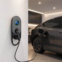 Chargeur EV portable 32A avec prise CEE bleue Type 2, chargeur EV TUV, recharge de véhicules électriques