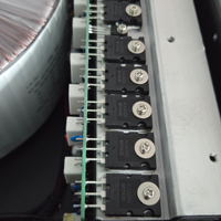Amplificateur de puissance professionnel de classe H à 2 canaux 4500W*2, amplificateur PA haute puissance 8 ohms pour sonorisation en direct, DJ, concert, audio, usine OEM