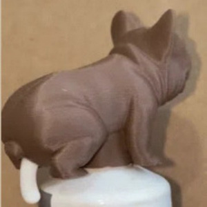 Tapa de pasta de dientes French Bulldog, tamaño regular, portátil, para uso doméstico - Product Image 3
