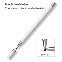 Pena Stylus Universal 3 in 1 Kapasitif untuk iPad iPhone Android Tablet Ponsel Layar Sentuh, Logo OEM Dapat Disesuaikan