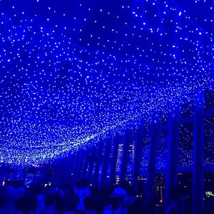 Nền Sân Khấu Chống Cháy Vải Đen Trắng LED Star <span class=keywords><strong>Curtain</strong></span> DMX LED Bầu Trời Đầy Sao Vải Nền Với Bộ Điều Khiển - Product Image 6