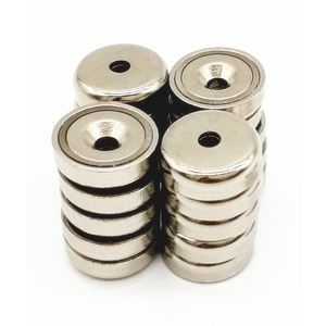 แม่เหล็กนีโอไดเมียมแบบเจาะรู N35 N52 ขนาด 50 มม. 60 มม. ราคาถูก แม่เหล็กถาวร - Product Image 3