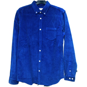 Chemise en flanelle décontractée à manches longues de haute qualité pour hommes avec col polo rabattu personnalisable en gros du Bangladesh - Product Image 3