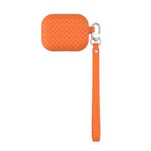 Funda Protectora de Silicona con Patrón Tejido Serie Z Compatible con Apple <span class=keywords><strong>AirPods</strong></span> 1/<span class=keywords><strong>2</strong></span>/3/4/Pro <span class=keywords><strong>2</strong></span>/Pro 3 - Product Image 4