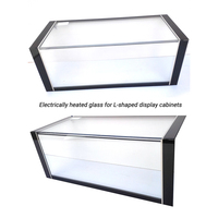 Verre de réfrigérateur de vente chaude verre chauffant électrique verre résistant à la chaleur pour vitrine alimentaire