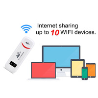 Routeur Wifi de poche sans fil 150 Mbps, clé Wifi USB, modem USB, routeur Wifi sans fil 4G LTE avec emplacement pour carte SIM pour le marché asiatique