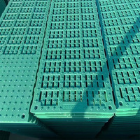 Plancher à lattes en composite plastique, plancher à lattes pour porcs, équipement d'élevage, plancher à lattes pour porcelets pour bâtiment d'élevage porcin