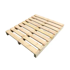 Spot warehouse solid wood storage pallet two-way cross-freight turnover wooden pallet moisture-proof wooden pallet custom