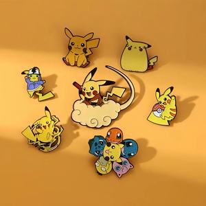 Broche Pokem-on, badge en métal, dessin animé, vêtements, trousse à crayons, sac d'école, accessoires décoratifs - Product Image 3