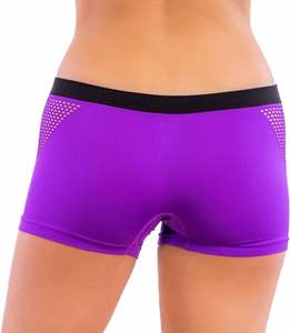 Женские удобные дышащие нейлоновые шорты из спандекса с индивидуальным логотипом на талии, классная ткань, повседневный стиль, сделано из Китая - Product Image 5