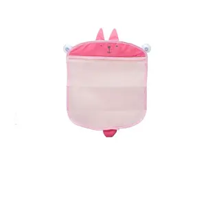 Mainan mandi bayi dengan pengisap jaring, Penyimpanan mainan pasir kain tahan air bentuk hewan kartun