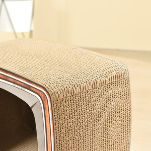 PAKEWAY Produk Mainan Hewan Peliharaan Tahan Lama Desain Televisi Rumah Kucing Dalam Ruangan Papan Garuk Kucing - Product Image 2