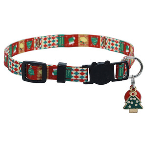 Navidad arco campana perro <span class=keywords><strong>Collar</strong></span> corbata Navidad serie mascota <span class=keywords><strong>Collar</strong></span> duradero y cómodo perro gato poliéster collares - Product Image 4