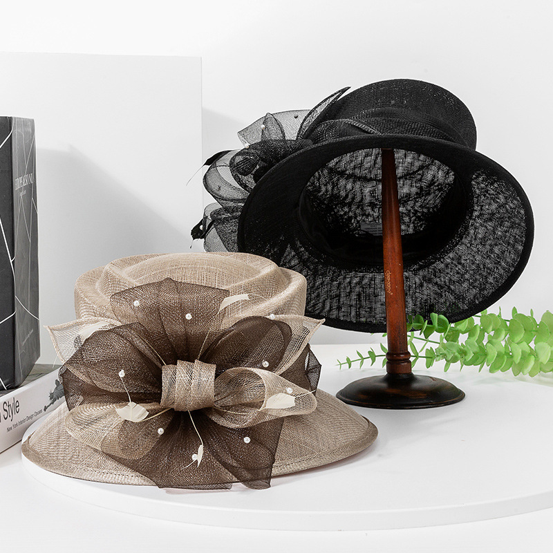 Millinery Church Hats Tea Party Hat Kentucky Derby Bucket  display picture 1