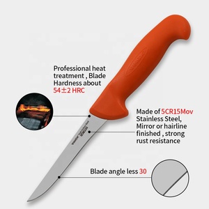 <span class=keywords><strong>Set</strong></span> professionale di <span class=keywords><strong>coltelli</strong></span> da macellaio con fodero mimetico antiscivolo in acciaio tedesco - Product Image 2