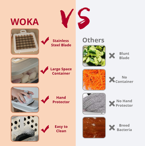 Nhà Bếp đa chức năng Rau cắt hộ gia đình Dicer dưa chuột Scrubber khoai tây Slicer Shredder vắt tay cho rau - Product Image 5