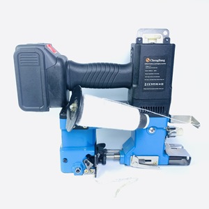 21V Portable Rechargeable Lithium Bag Closer Sack Closer Industrial Handheld Cordless Mini Overlock <b>Sewing</b> Machine - Product Image 4