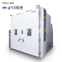 Écran tactile PLC 6 modules avec surveillance à distance RS485 pour la chambre d'essai de congélation par humidité des modules photovoltaïques