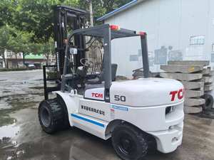 Suministro para carretilla elevadora diésel Komatsu TCM Heli 90% nueva carretilla elevadora de combustión interna de 3 toneladas, 5 toneladas y 10 toneladas para almacén - Product Image 3