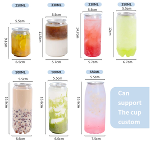 BSBH Emballage de boisson glacée d'été populaire Boîtes en plastique transparent Bubble <span class=keywords><strong>Tea</strong></span> Shop Coffee Shop Boîtes PET avec logo personnalisé - Product Image 4
