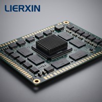 Cámara de Reconocimiento de Matrículas Lierxin LEX-ANPR-AI Multicapa HDI ANPR AI con PCB de 6 Capas, NPU, H.265, LED IR, Controlador PoE para Estacionamiento