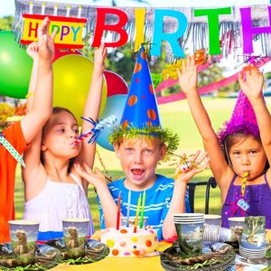 วันเกิดไดโนเสาร์จูราสสิกชิ้น144อุปกรณ์ปาร์ตี้ - Product Image 6