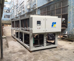 Refroidisseur de patinoire de 150 CV, refroidissement par air, vis, solution de glycol sub-zéro, refroidisseur d'eau - Product Image 2