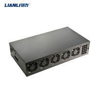 Boîtier de serveur 12 gpu b250 support 12 gpu silent rig frame 12 gpu carte mère avec alimentation haute puissance boîtier de serveur