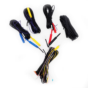 Car Radio Cable GPS Rear View Camera USB RCA Rádio Estéreo Cablagem Automotive Wire Harnesses - Product Image 1