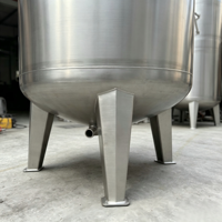 Cuve de réaction en acier inoxydable 304 pour le traitement des eaux usées avec agitateur et moteur, haute productivité, cuve de mélange personnalisable