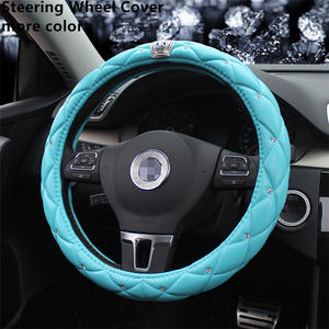 <span class=keywords><strong>Volant</strong></span> de voiture en strass, <span class=keywords><strong>volant</strong></span> de haute qualité, en forme de pierres précieuses, pour femmes, s-300 g, dhl gratuit - Product Image 2