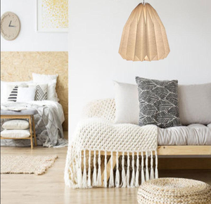 โคมไฟเหล็กพับได้แบบนอร์ดิกทันสมัยเรียบง่ายแบบนอร์ดิกโคมไฟเพดานทนทานสำหรับห้องนั่งเล่นห้องรับประทานอาหารบาร์คาเฟ่ - Product Image 1