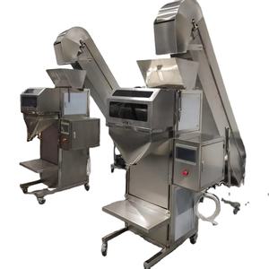Machine de remplissage de granulés semi-automatique personnalisée en usine chinoise pour les gros sacs de pistaches, graines de melon, noix, 20 kg, 25 kg, 50 kg - Product Image 1