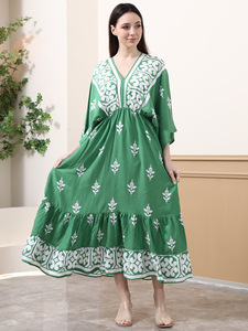 Abito Estivo da Spiaggia per Donna, Casual con Stampa Boho <span class=keywords><strong>in</strong></span> Viscosa Morbida e Traspirante - Product Image 5