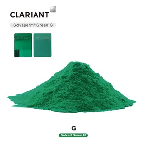 Solvent Green 28 CLARIANT Solvaperm Green G, a solvent dye resistant to acid, alkali and high temperature for plastics