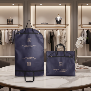 Sacs de <span class=keywords><strong>rangement</strong></span> zippés en tissu non tissé recyclable pour vêtements – Solutions de <span class=keywords><strong>rangement</strong></span> jetables et promotionnelles pour hommes - Product Image 1