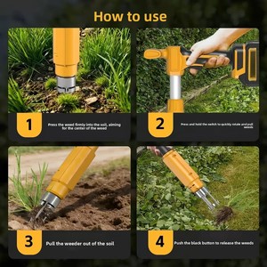 Désherbeur électrique sans fil 21V au lithium pour pelouse, jardin et cour – Outil de désherbage - Product Image 3